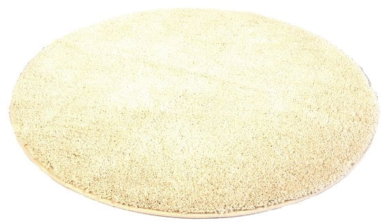 Matte da bagno naturale, microfibra, 90 cm circolare