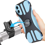 Sostegno per bicicletta - Sostegno 360 gradi regolabile - Alloggiamento universale rimovibile per smartphone da 40-70 pollici