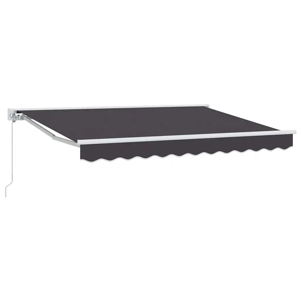 vidaXL Tenda Retrattile Antracite 250x200 cm Tessuto