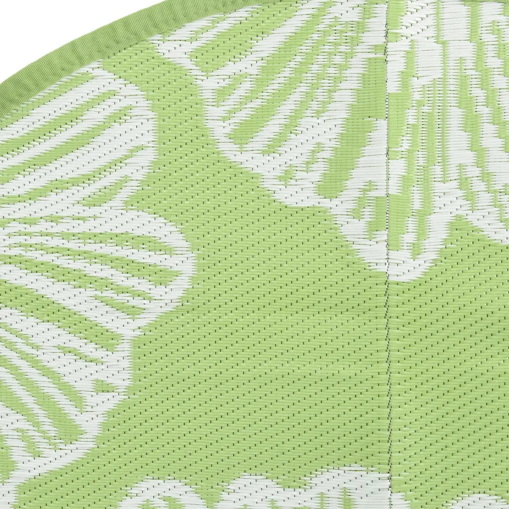 Tappeto da Esterno ARAKIL Verde Ã˜200 cm in PP