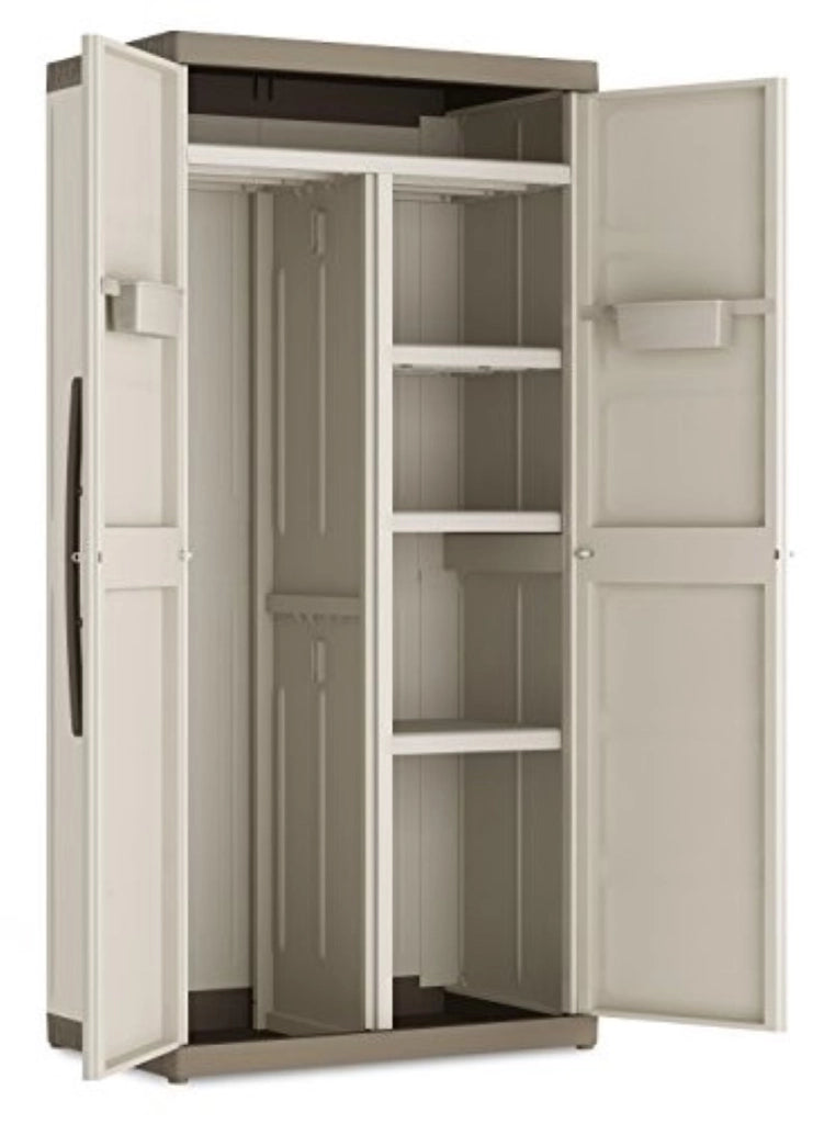 Armadio Alto In Resina Excellence Xl Porta Scope Sabbia 89X54X182H Cm - Keter