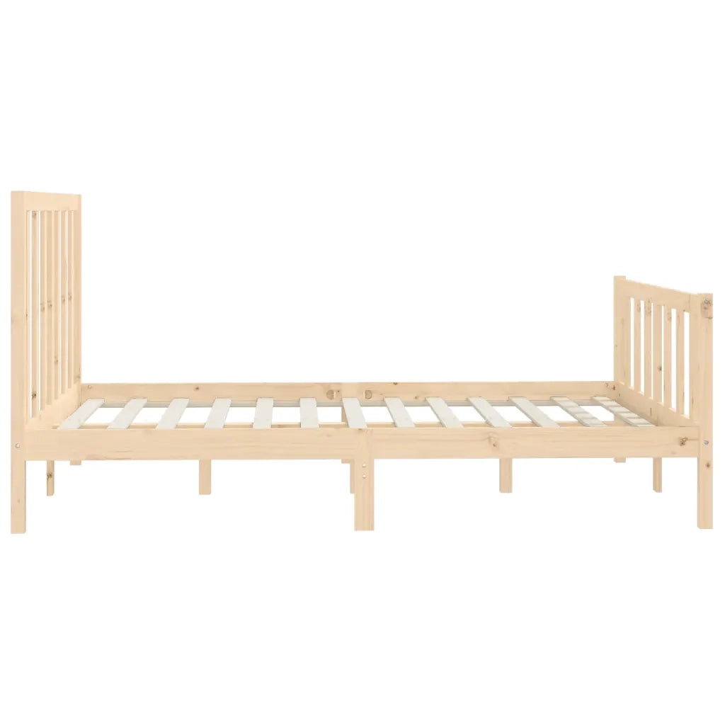 Giroletto-Struttura Letto in Legno Massello 160x200 cm 241978