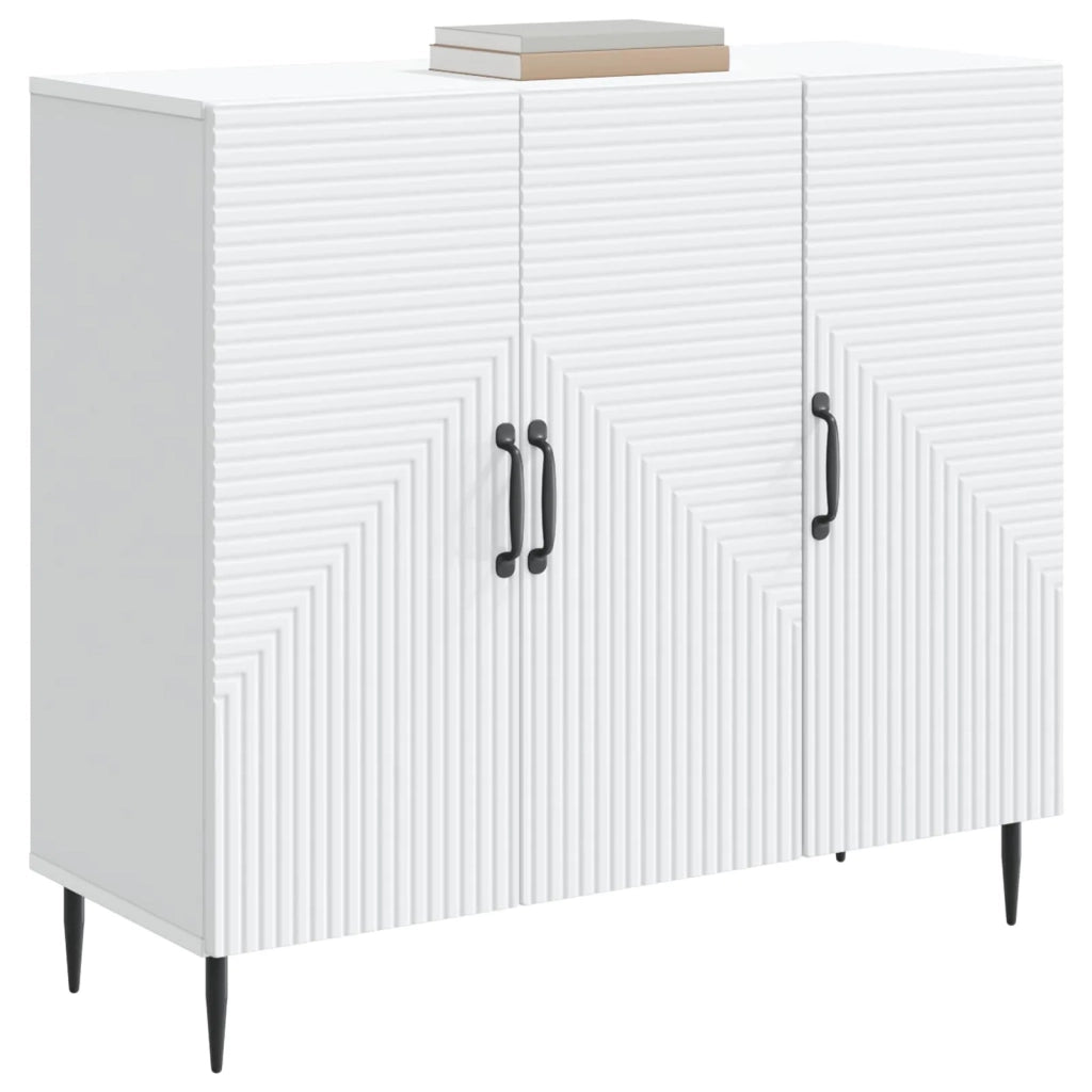 Credenza Bianco 89 x 34,5 x 80 cm Legno ingegnerizzato 894875