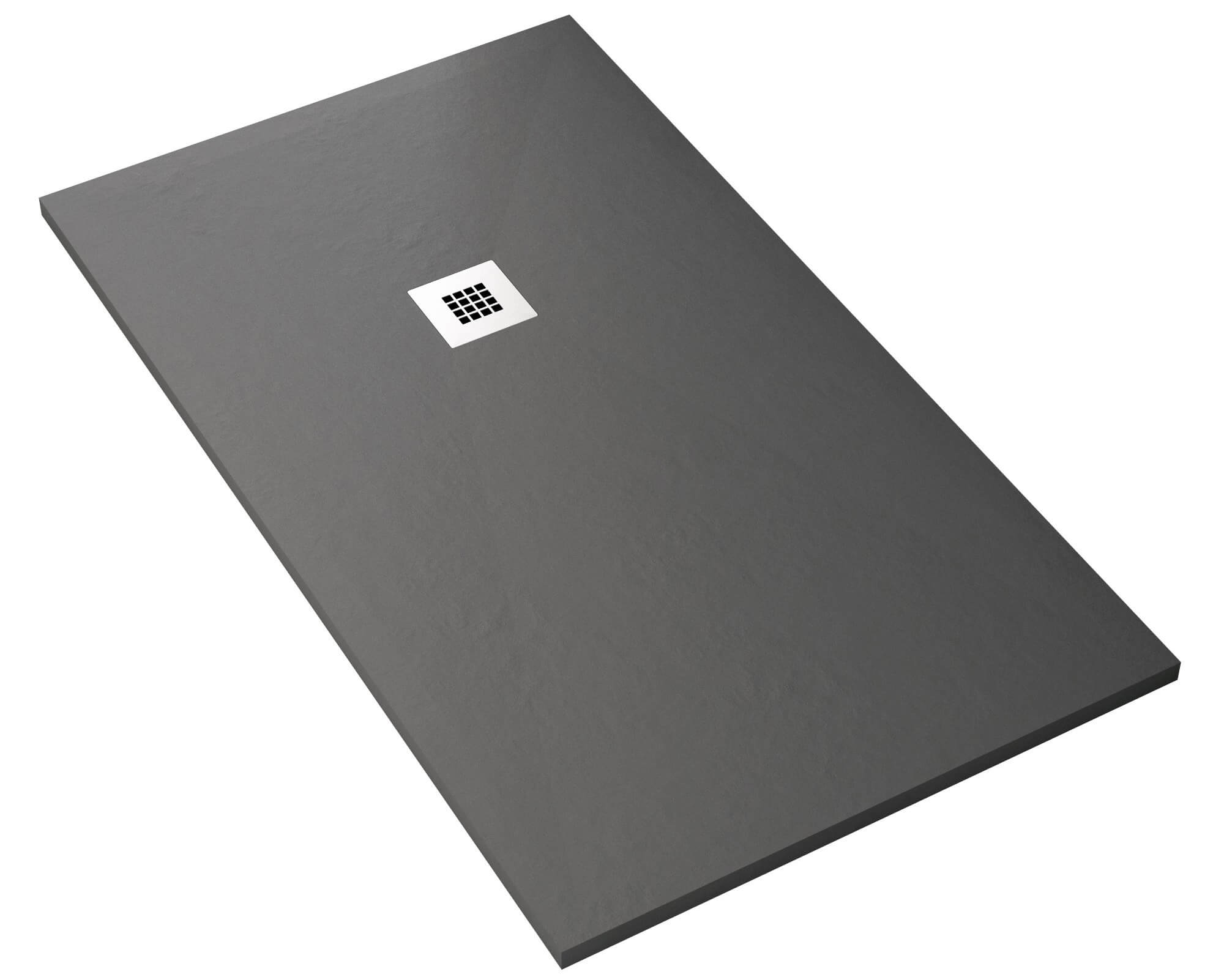 Piatto Doccia 70x190 cm in Pietra Bonussi Everest Antracite