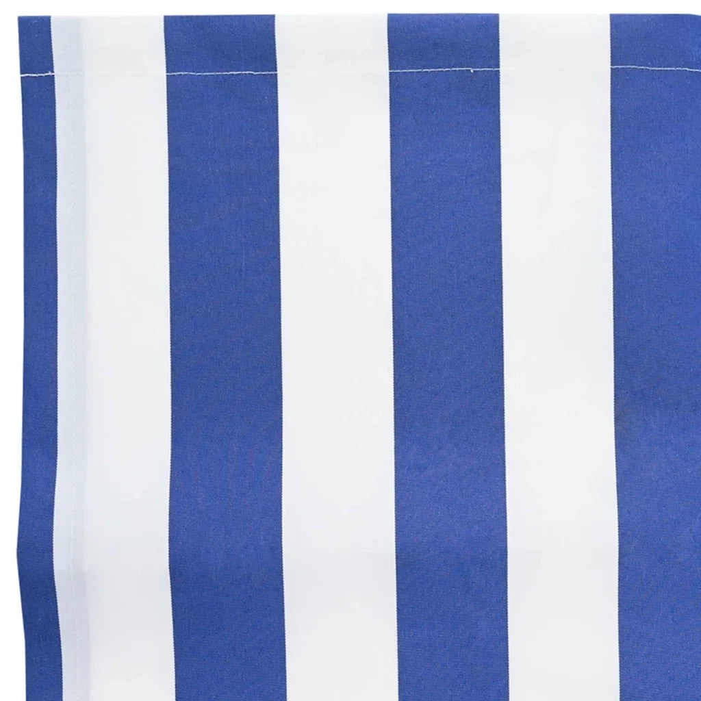 Telo di ricambio per tenda da sole Blu e Bianco 4 x 2 m 42000375