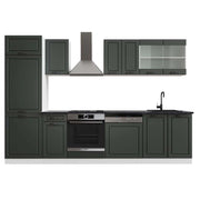 Vicco Cucina componibile Antracite casa di campagna/bianco 300 cm , PL Antracite