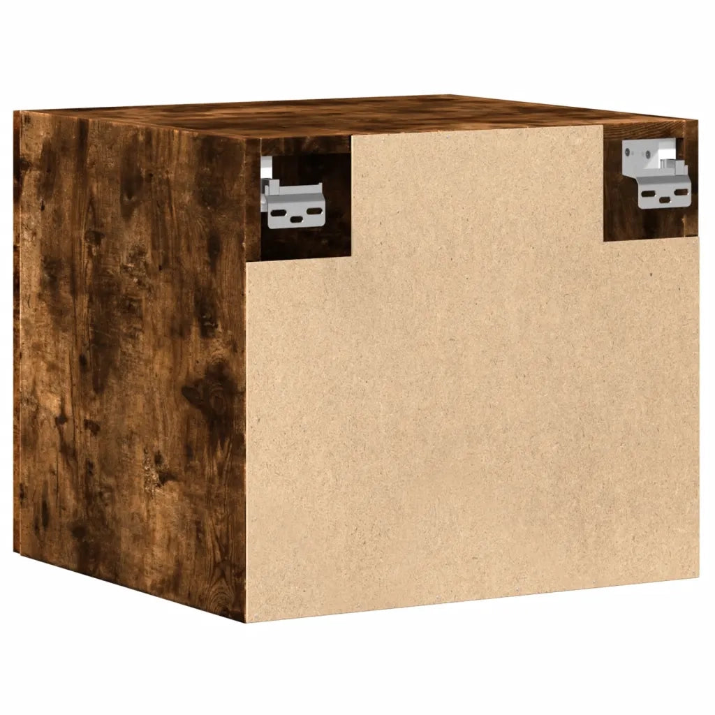 vidaXL Mobile a Parete Rovere Fumo 45x42,5x40 cm in Legno Multistrato