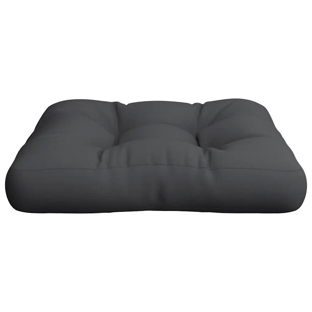 Cuscino per pallet | Cuscini per sedie Nero 50x50x12 cm in Tessuto