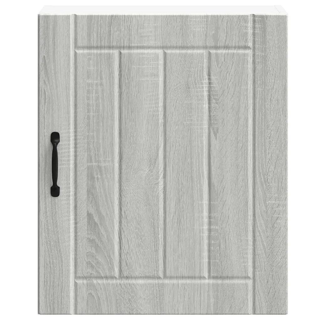 Pensili da cucina 2 pz Lucca Grigio Sonoma in Legno Multistrato 853810