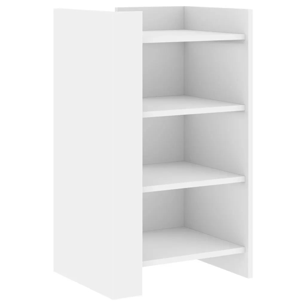Credenza-Buffet-Armadio da cucina Bianca 45x35x75 cm in Legno Multistrato 780333