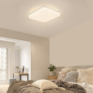 ZMH Lampada da soffitto LED 37W telecomando motivo stellato per camera letto