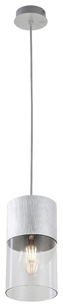 Lampada a sospensione Rabalux Zelkova E27 alluminio Ø12