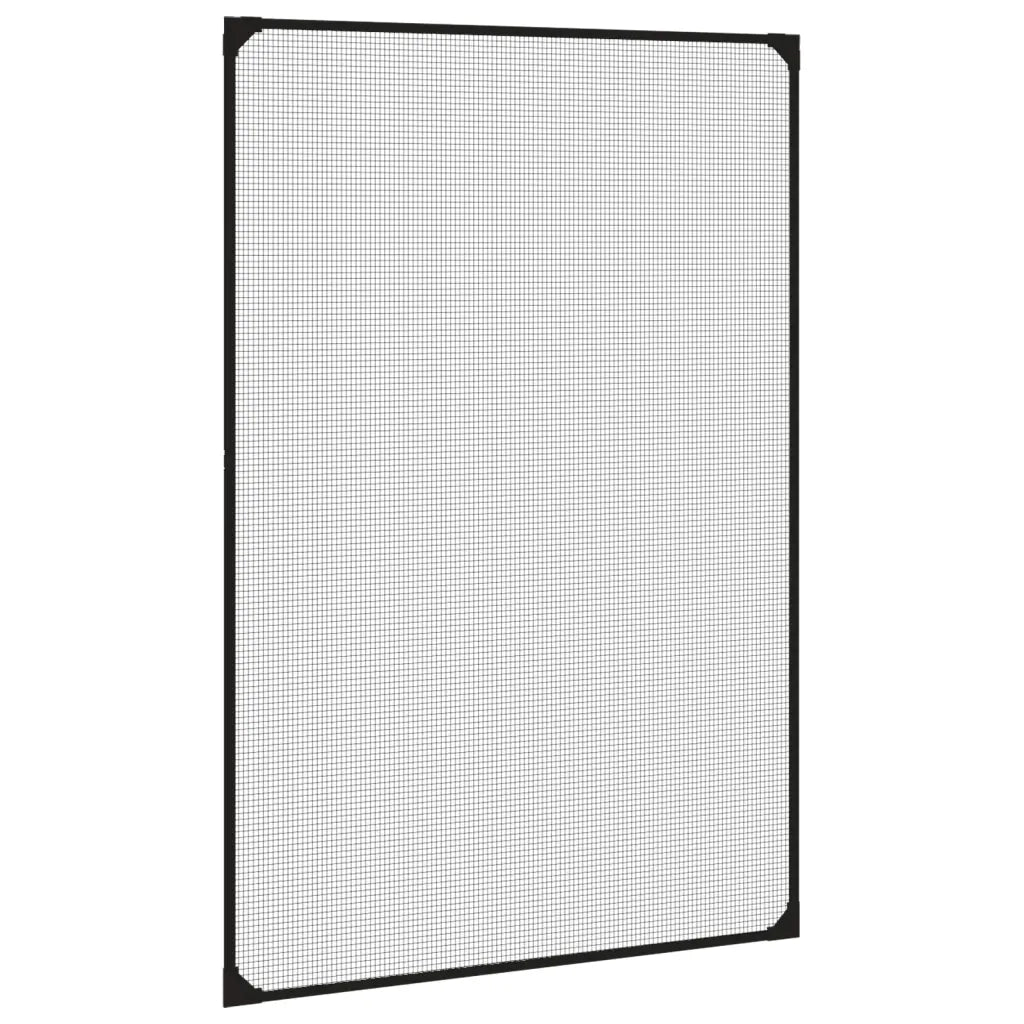 Zanzariera Magnetica per Finestre Antracite 80x120 cm