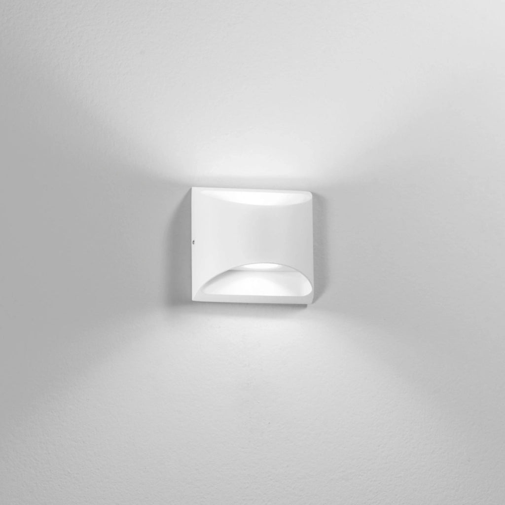 APPLIQUE BIEMISSIONE LED VEYRON BIANCA 7W 840LM CCT 3000K / 4000K IP54 13X6,9X12,3CM