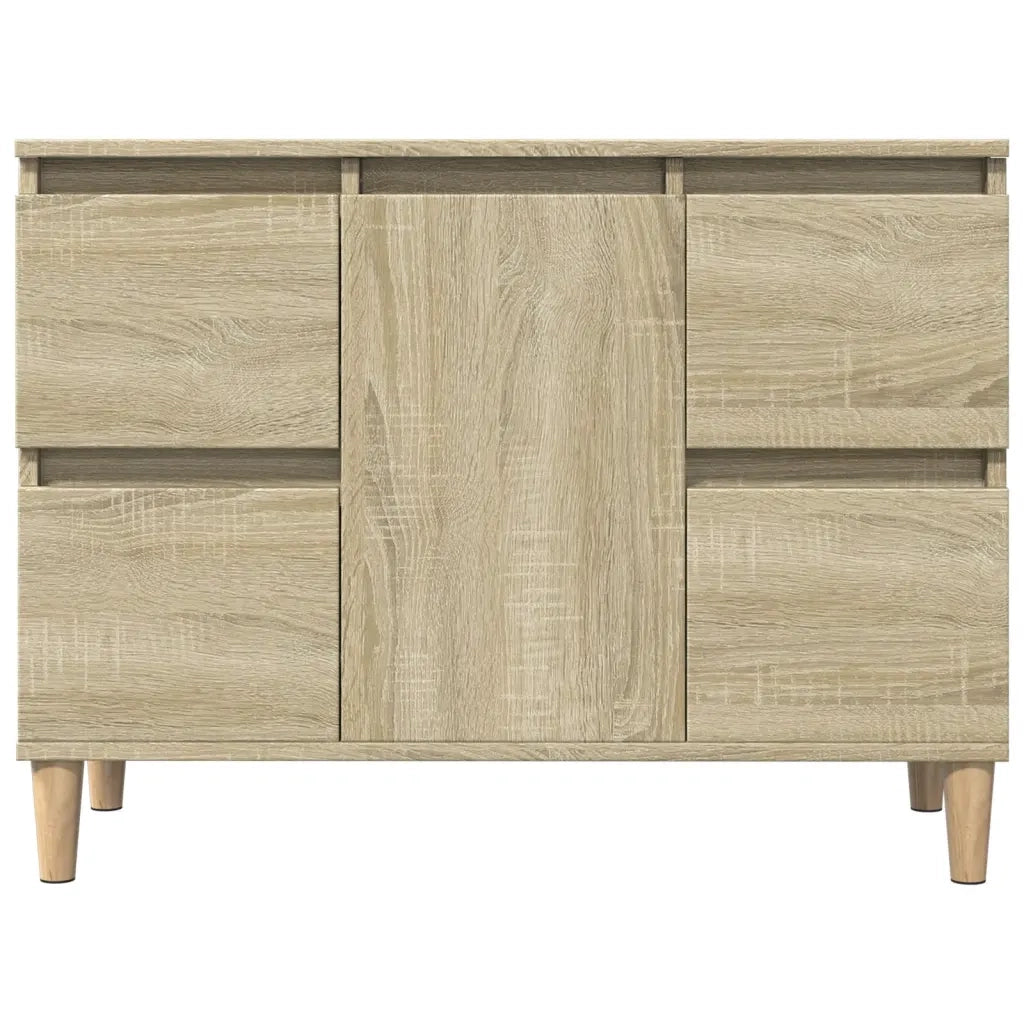 Mobile Lavabo Rovere Sonoma 80x33x60 cm in Legno Multistrato 849665