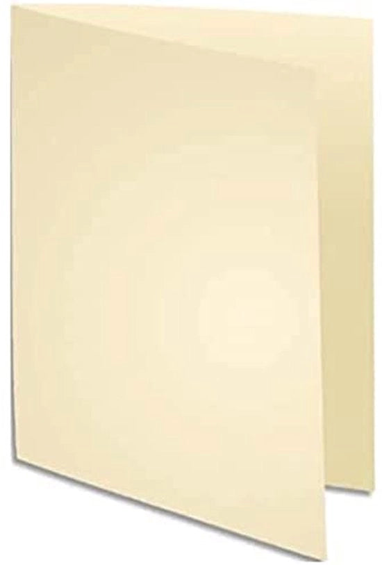Set di 100 cartelle di archiviazione SUPER in pastello di cartone di alta qualità per DIN A4.