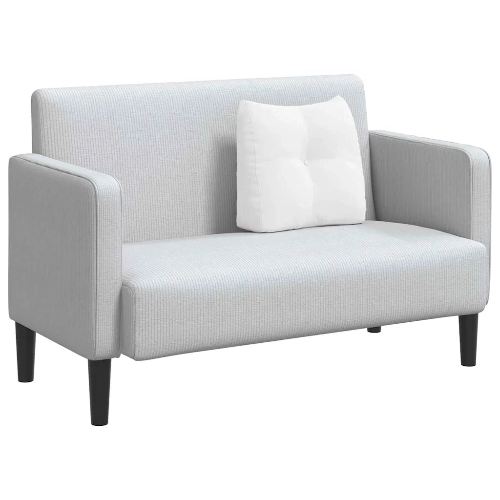 Cuscino per Schiena Bianco 45 x 24 x 50 cm Tessuto 42014365