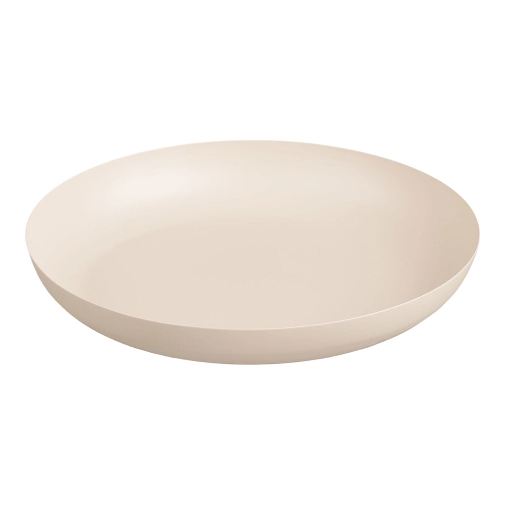 Vassoio Tray, Beige, Metallo, 30x30x4 cm