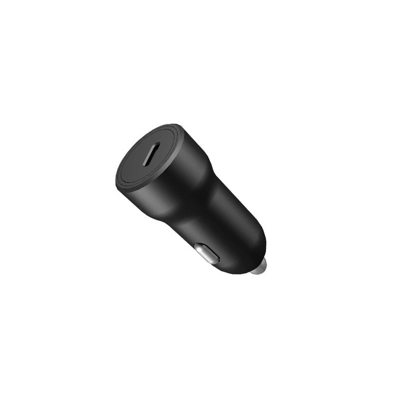 Caricatore da auto USB-C 20 W nero – ricarica rapida – Universale