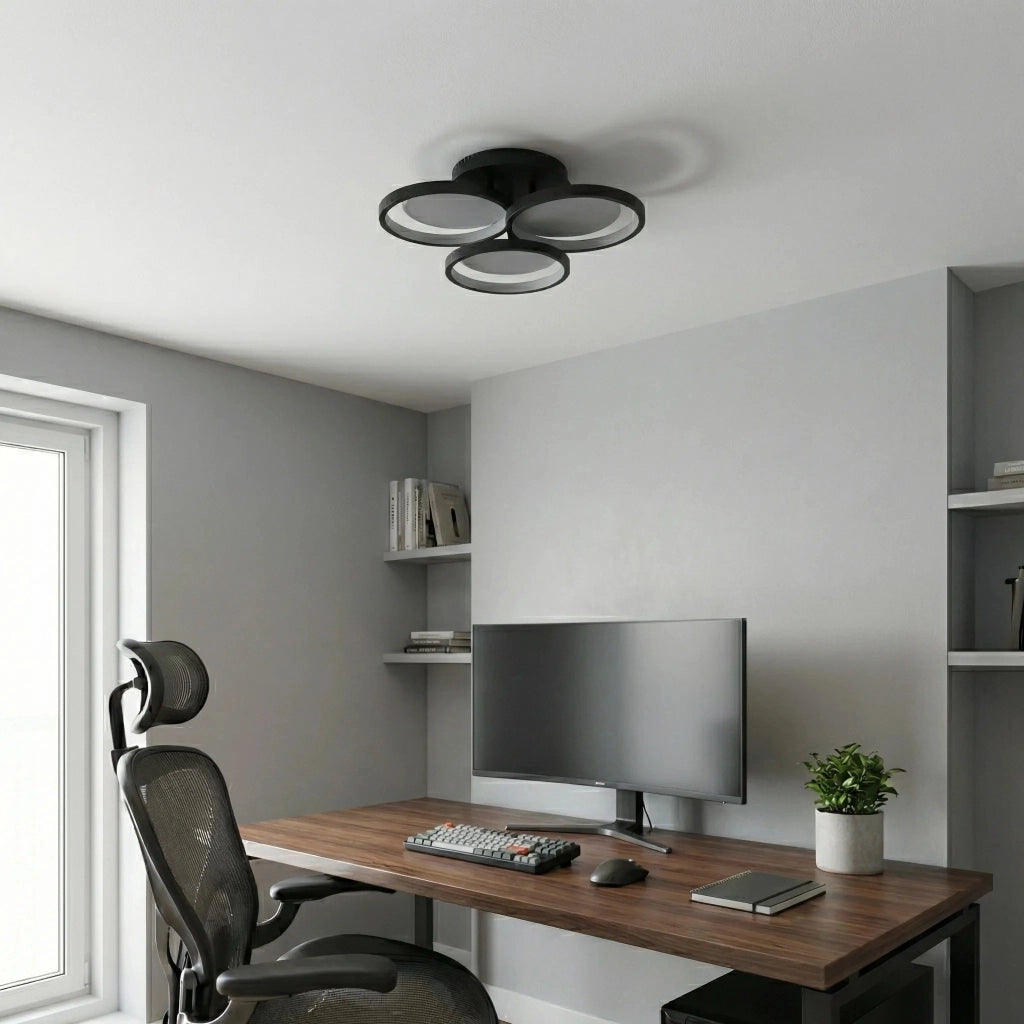 Lampada Da Parete Applique Led App1919-w Black