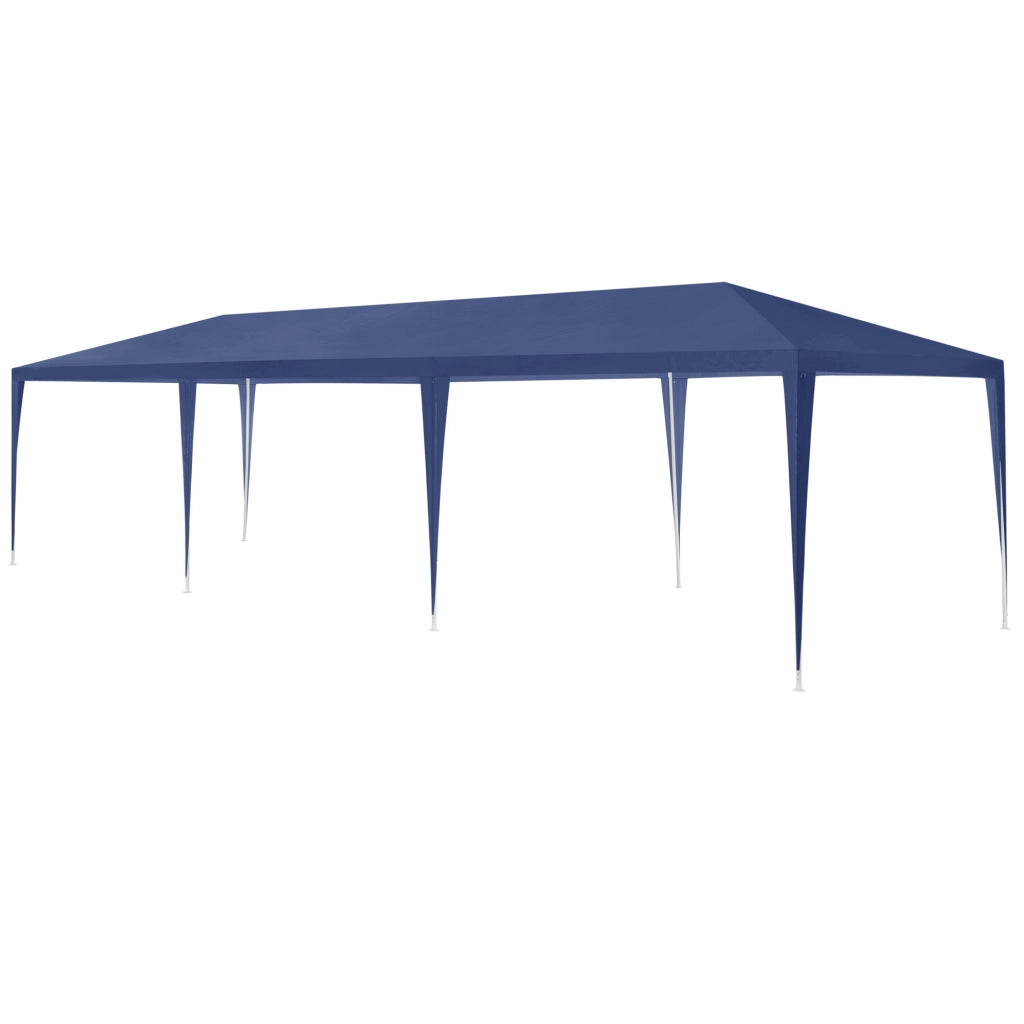 Gazebo per Eventi Wedau con Copertura Impermeabile 900x300x255 cm Blu Scuro casa.pro