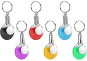 Tavolo da Ping Pong Accessorio Portatile - Pacchetto da 6 Sfere Miniature a Forma di Racchetta - Duraturo - Ideale per Giocatori/Fan - Accessorio Carino