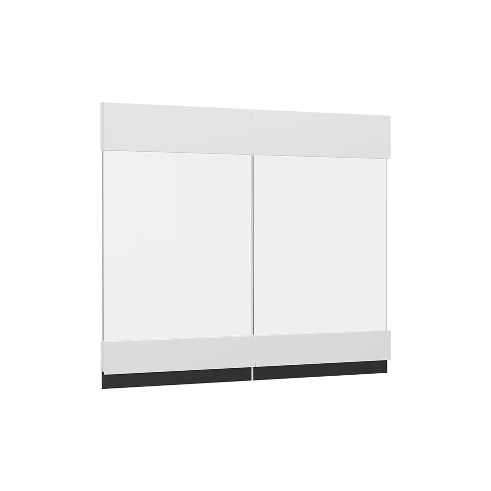 Vicco Frontale cucina Bianco 79.2 x 59 cm frontale del mobile per pensile con vetro