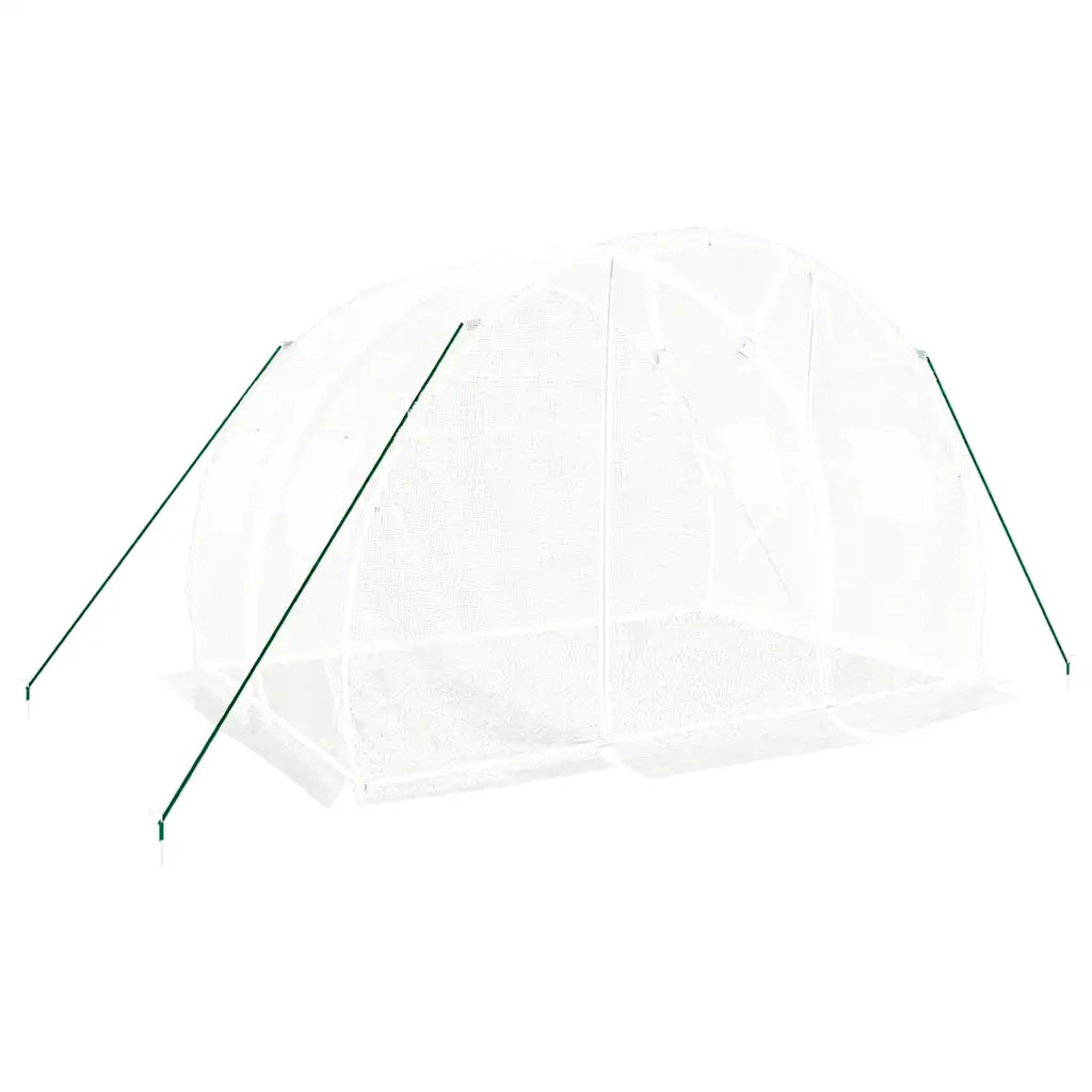 Serra con Telaio in Acciaio Bianco 6 m2 3x2x2 m CFW9517671