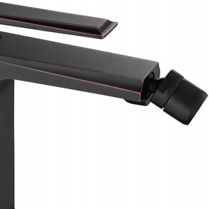 Rubinetto Da Bidet Rea Romano Old Black
