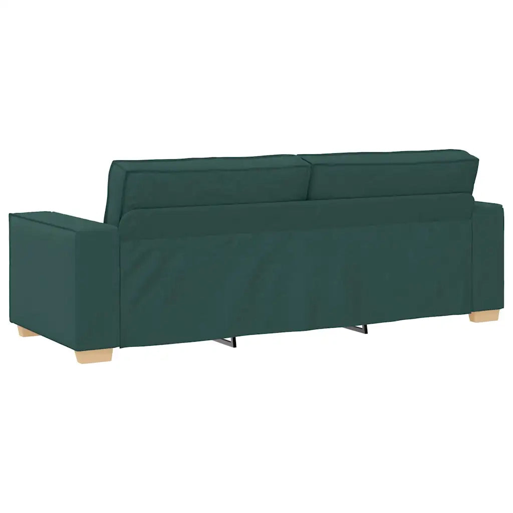 Divano-Sofa Relax-Divanetto Verde Scuro 220 x 78 x 84 cm Tessuto