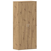 Scarpiera | Mobile per scarpe con porta Rovere artigianale 80 x 39 x 178 cm