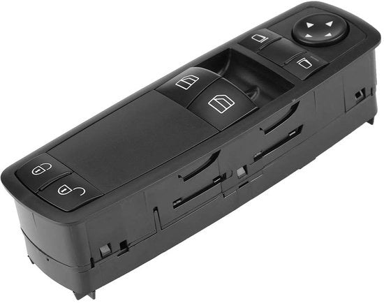 Comando di accensione per finestra - Anteriore - Per Mercedes - Nero - Comando per finestra - Adatto per diversi modelli - Incluso manuale di montaggio