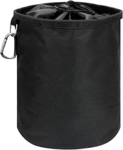 Organizzatore di stuzzicadenti grande - organizzatore per spazzole e pennelli - borsa per la conservazione di prodotti per la cura della pelle - poliestere - nero - impermeabile