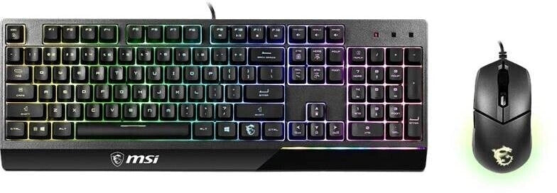 Msi vigor gk30 combo tastiera usb qwerty nero - S11 04IT601 CLA