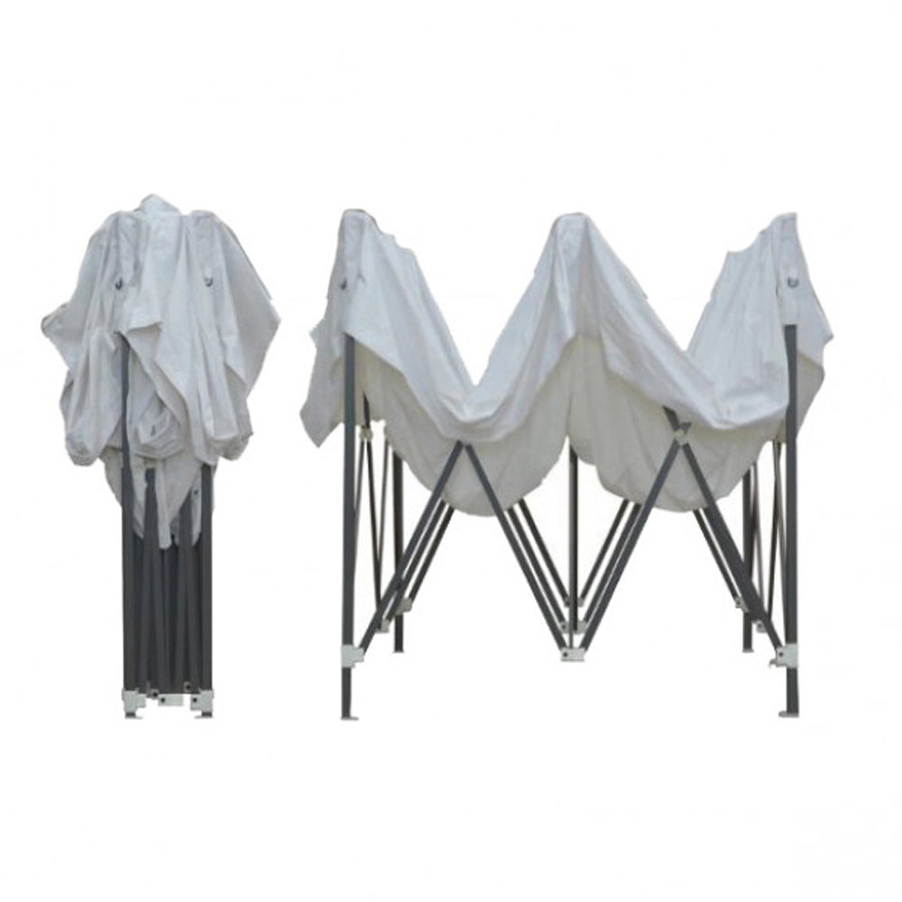 GAZEBO RICHIUDIBILE 3X4,5 PIEGHEVOLE A FISARMONICA MERCATO FIERA VERDELOOK 787/34