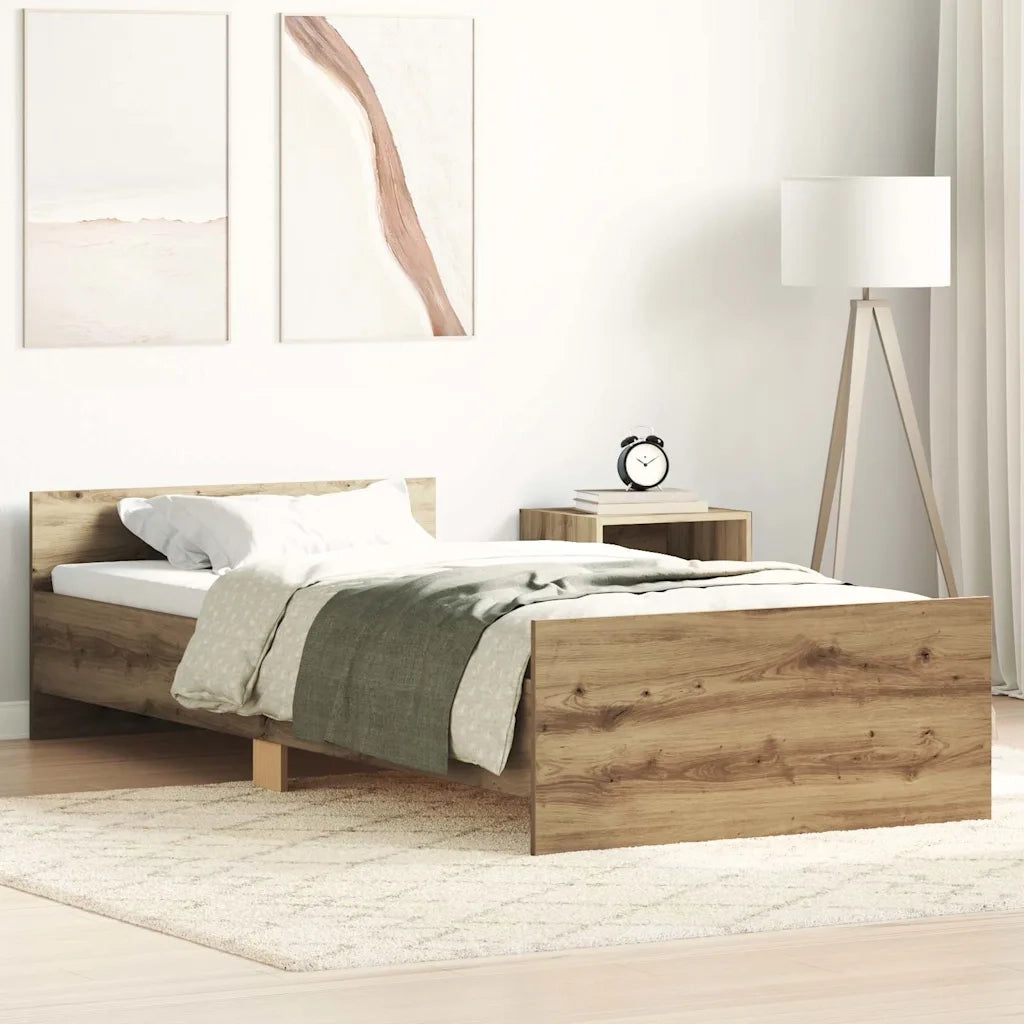 Giroletto senza Materasso Rovere Artigianale 100x200cm