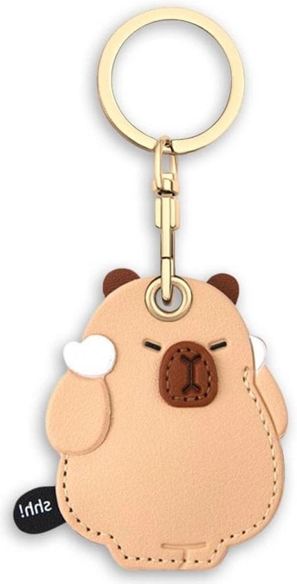Hanger per chiave con copertura in PU per cercapersone portatile - protezione per bambini e animali domestici - controllo di accesso.