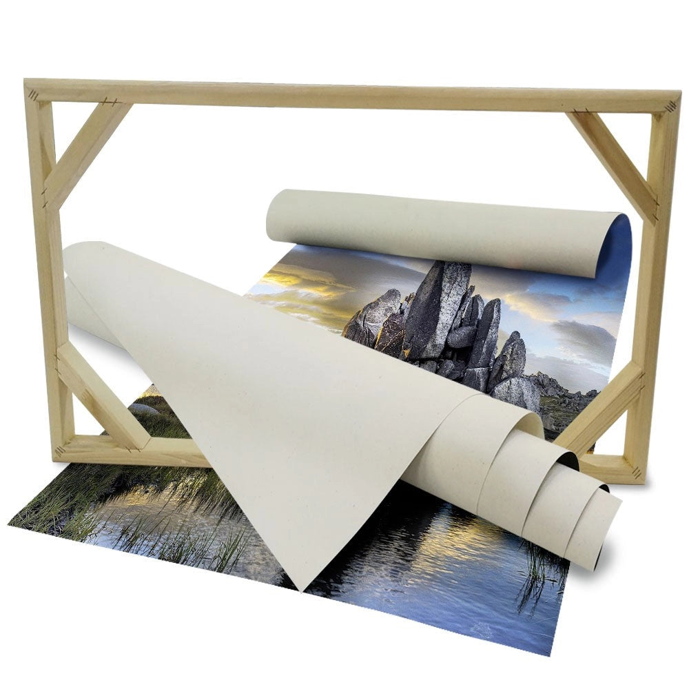 Landscape AUSTRALIA - Quadro Canvas su telaio in legno Misura: 140x100 cm