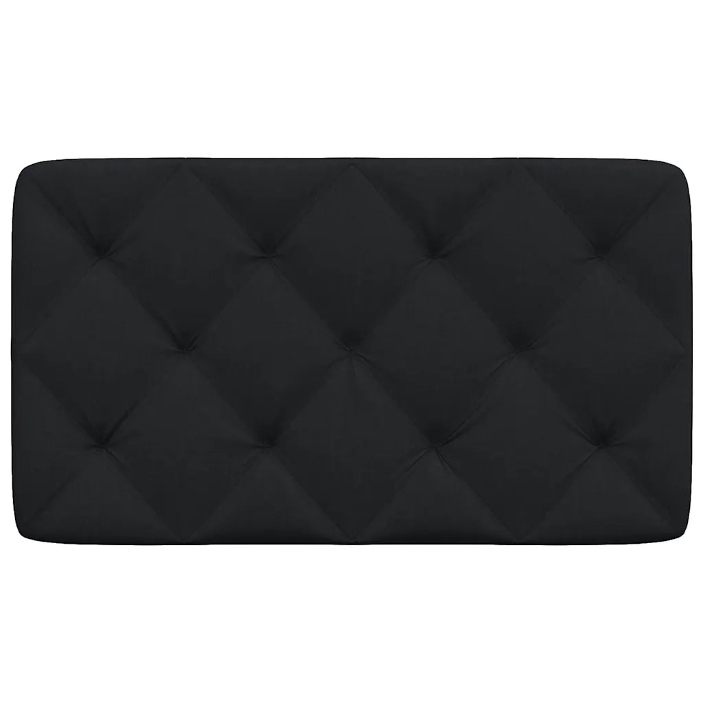 Cuscino Testiera Nero 90 cm in Tessuto 4019200