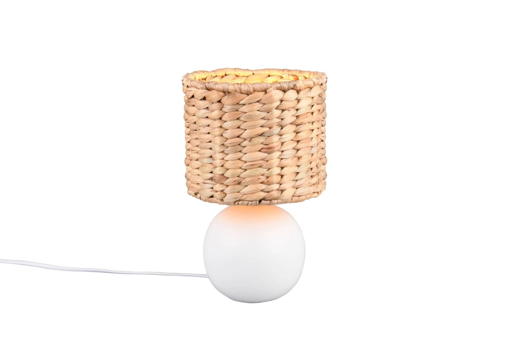 Lampada da tavolo scandinava VINA Trio ceramica bianca E27