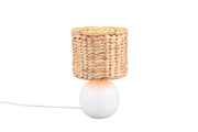 Lampada da tavolo scandinava VINA Trio ceramica bianca E27