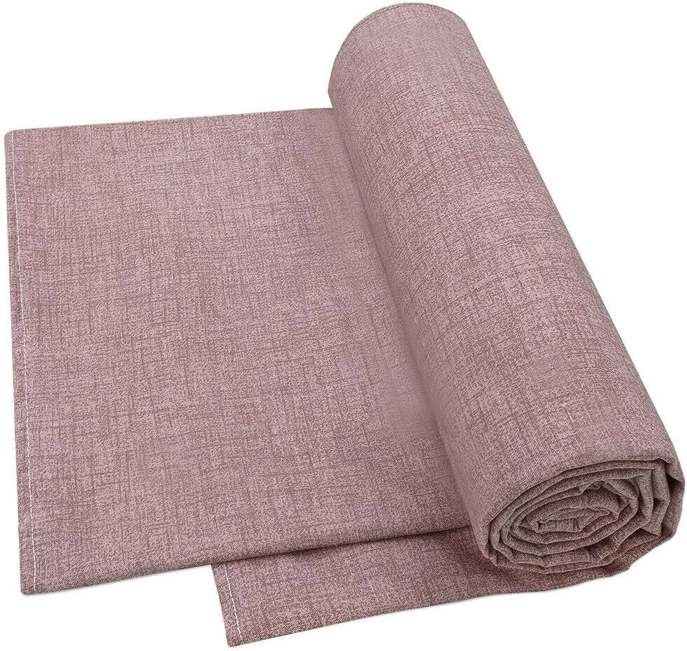 Telo Arredo Cotone 260x280 cm Copridivano Granfoulard Copriletto Tessuto Multiuso Rosso Pastello