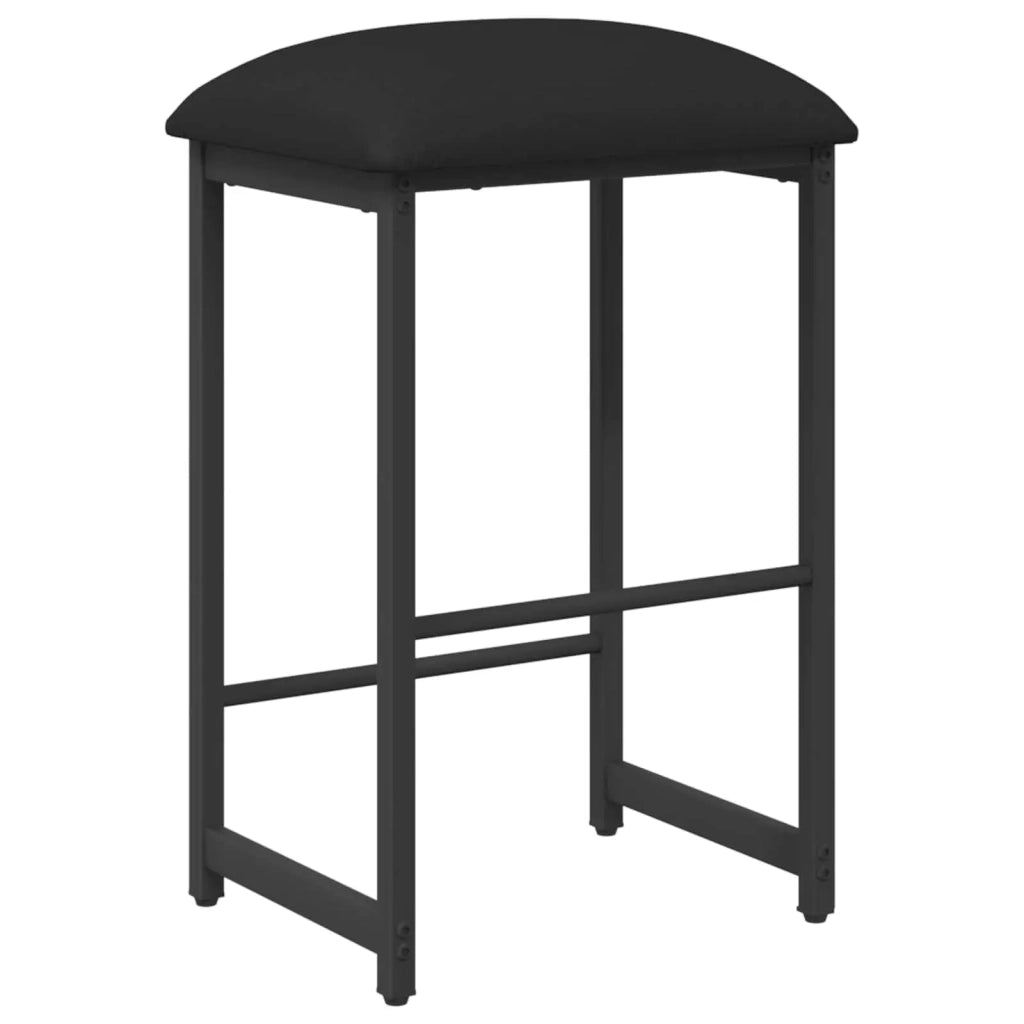 Sgabello da bar Nero 40 x 32 x 74 cm Legno ingegnerizzato 8006221