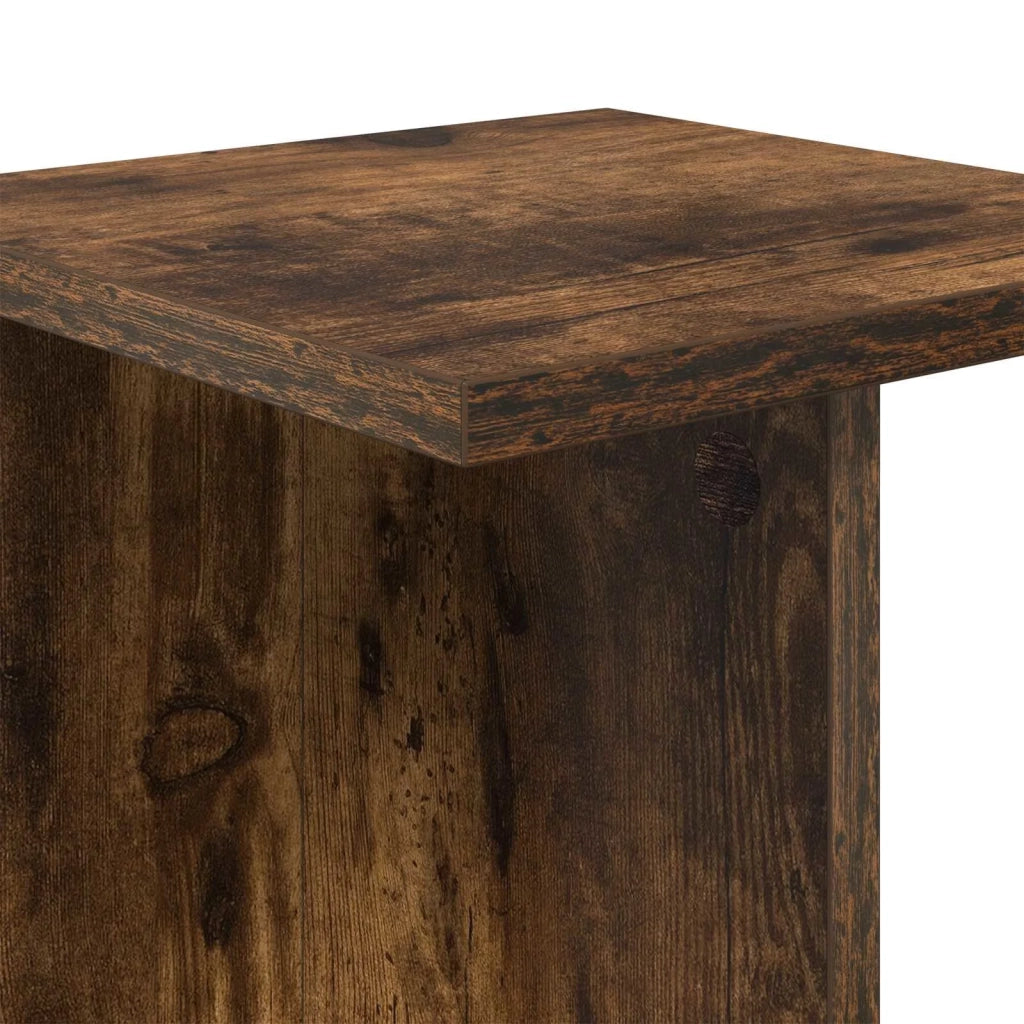Supporto per piante | Sostegno per piante Quercia Affumicata 25 x 25,5 x 60,5 cm