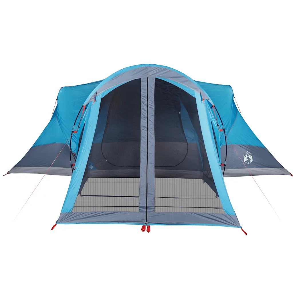 Tenda Familiare Tipi per 8 Persone-Tenda da campeggio Blu Impermeabile 752854