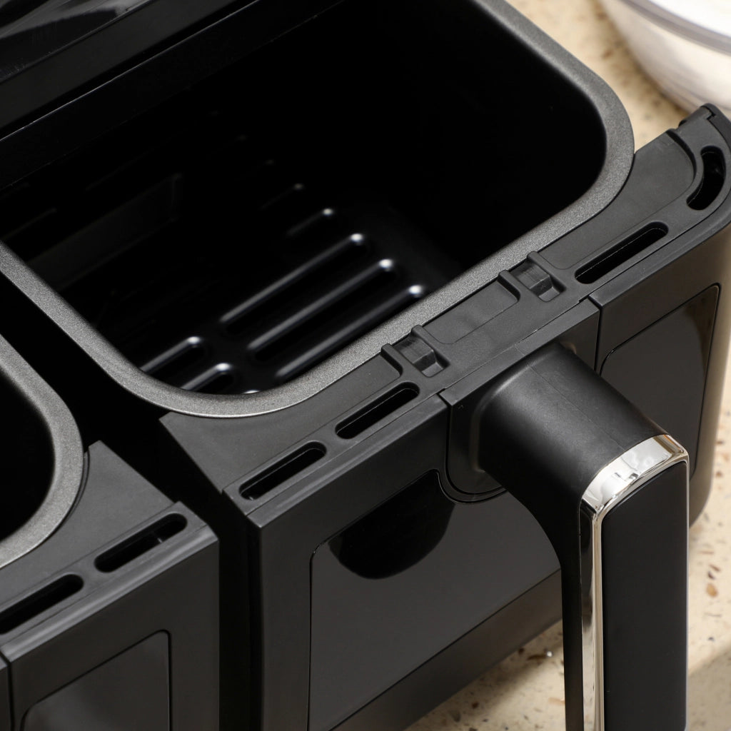 Friggitrice ad Aria 8L 2500W ¨C zephmum ¨C 38,5x38x30,5 cm Nero