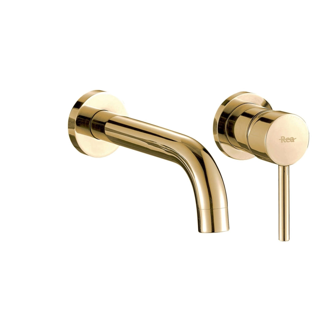 Rubinetto Da Incasso Rea Lungo Gold + Box