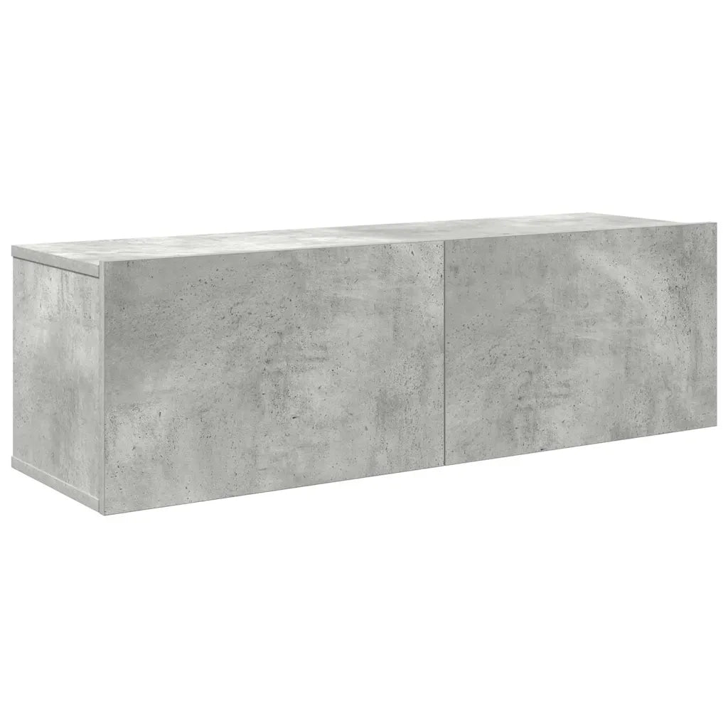 Set di Mobili Porta TV 7 pz Grigio Cemento in Legno Multistrato 3114545