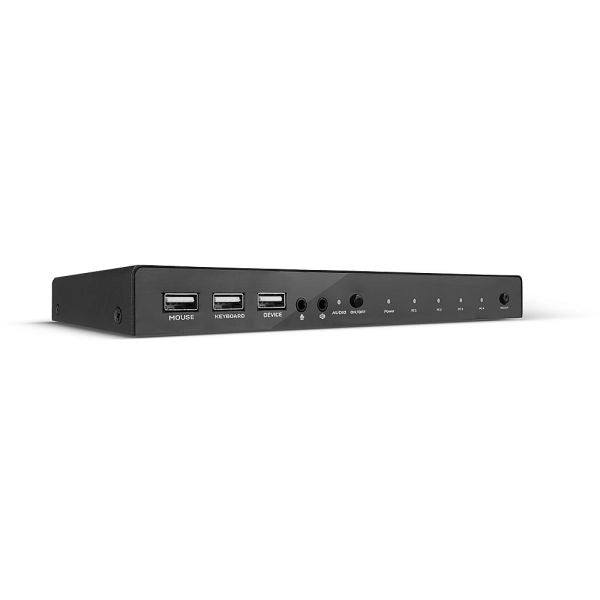 Lindy 32810 switch per keyboard-video-mouse (kvm) nero