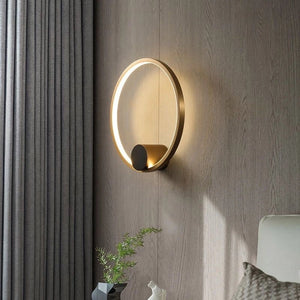 Lampada Da Parete Led App1388-cw Old Gold 40cm